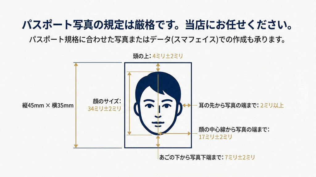 パスポート写真